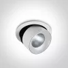 11125R / W / C fehér LED 25W CW 40D IP20 700MA
