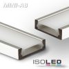 LED konstrukciós profil MINI-AB10, eloxált, L: 200cm