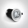 11150b / w / c fehér COB LED 50W CW 40DEG WW 230V