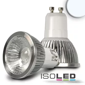   GU10 LED szpot fényforrás, 5,5W, COB, 38°,hideg fehér, dimmelheto