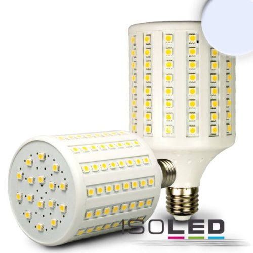 E27 LED Corn fényforrás, 136SMD, 20W, 360°, hideg fehér