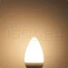 E14 Led Kerámia Milky Gyertya, 4.5 W, Meleg Fehér