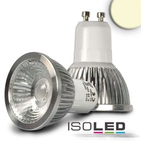   GU10 LED szpot fényforrás, 5,5W, COB, 70°, meleg fehér, dimmelheto