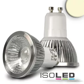   GU10 LED szpot fényforrás, 5,5W, COB, 70°, meleg fehér, dimmelheto