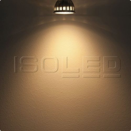 GU10 LED szpot fényforrás, 5,5W, COB, 70°, meleg fehér, dimmelheto