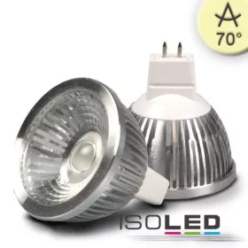   MR16 LED szpot fényforrás, 5,5W, COB, 70°, meleg fehér, dimmelheto