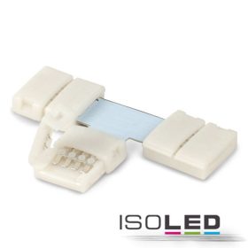   Flexibilis szalag T összeköto, 4 pólusú, IP20, 10 mm széles szalagokhoz,  >12 mm osztási távolság