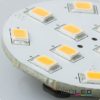G4 LED szpot fényforrás, 12 SMD chippel, 2W,meleg fehér, oldalsó foglalattal