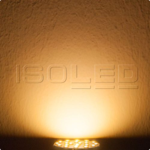 G4 LED szpot fényforrás, 12 SMD chippel, 3W,meleg fehér, oldalsó foglalattal