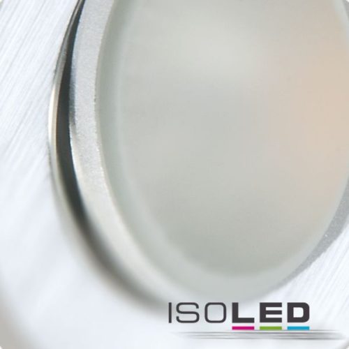 Led Süllyesztett Spotlámpa, Fehér, 8W Cob, Kerek, Meleg Fehér, Opál Cserélheto Lencsével