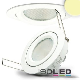   Led Süllyesztett Spotlámpák, Fehér,  8W Smd, 120°, Kerek, Meleg Fehér, Dimmelheto