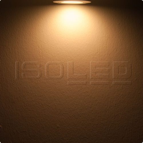 Led Süllyesztett Spotlámpák, Fehér,  8W Smd, 120°, Kerek, Meleg Fehér, Dimmelheto