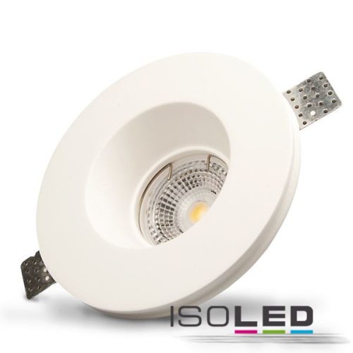 LED LED gipsz süllyesztett szpotlámpa GU5.3, kerek, fehér