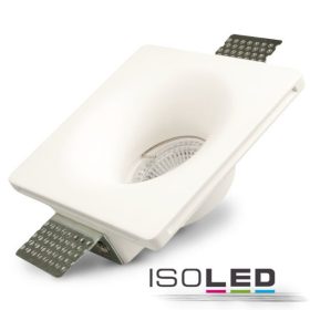   LED LED gipsz süllyesztett szpotlámpa GU5.3, szögletes, tölcsér formájú, fehér