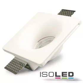   LED LED gipsz süllyesztett szpotlámpa GU5.3, szögletes, tölcsér formájú, fehér