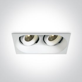   11207WD / W / W fehér LED 2x7W WW 700MA IP54 Állítható sötét fény
