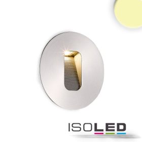   Led Süllyesztett Fali Lámpa, Kerek, Ip65, 1X3 W Cree, Meleg Fehér