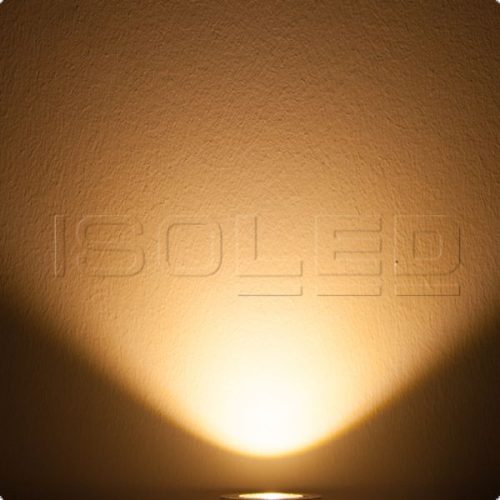 LED padlóba süllyesztett lámpa, kerek, rozsdamentes acél,  IP67, 7 W COB, 90°, meleg fehér