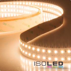   LED CRI930 flexibilis szalag, 24 V, 30W, kétsoros, IP20, meleg fehér