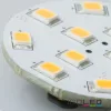 G4 LED szpot fényforrás, 12 SMD, 2W, semleges fehér, oldalsó foglalattal