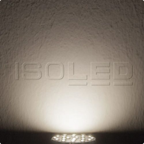 G4 LED szpot fényforrás, 21 SMD, 3W, semleges fehér, oldalsó foglalattal