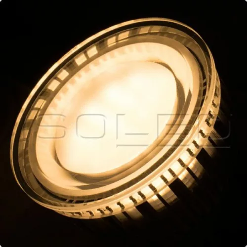 GU10 LED szpot fényforrás, 6W, diffúz üveg, meleg fehér