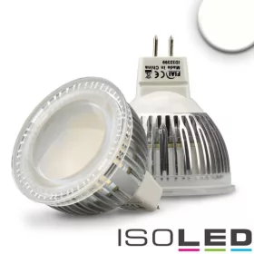   MR16 LED szpot fényforráslámpa 6W üveg diffúz, 120°, semleges fehér