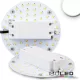 LED átszerelo áramköri lap, 130 mm, 9 W, mágnessel, semleges fehér