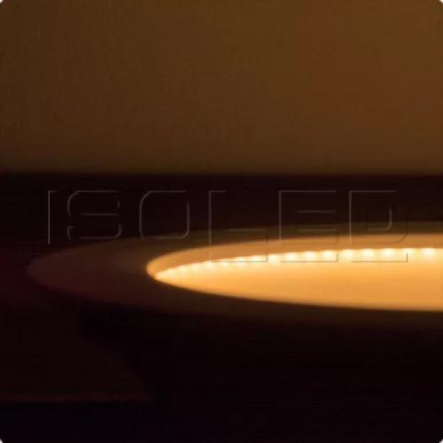 LED mélysugárzó LUNA, 12W, indirekt fény, fehér, meleg fehér