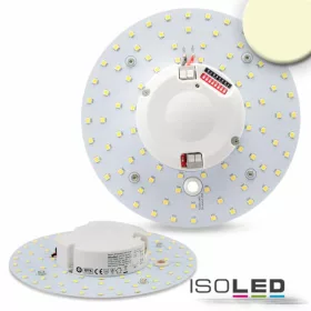   LED átszerelo áramköri lap, 160 mm, 14W, meleg fehér, mágnessel és HF mozgásérzékelovel