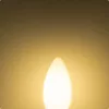 E14 LED gyertya fényforrás, 2 W, opál, meleg fehér, dimmelheto