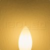 E14 LED gyertya fényforrás, 4 W, opál, meleg fehér, dimmelheto