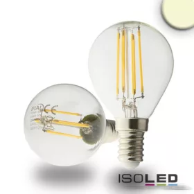   E14 LED Illu fényforrás, 4 W, átlátszó, meleg fehér, dimmelheto