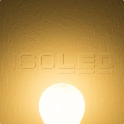 E14 LED Illu fényforrás, 4 W, opál, meleg fehér, dimmelheto