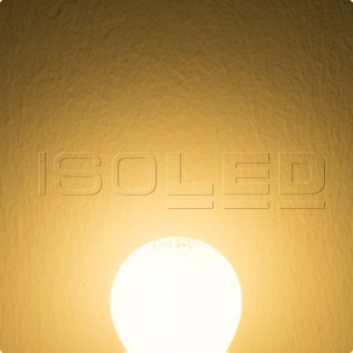 E27 LED Illu fényforrás, 4 W, opál, meleg fehér, dimmelheto