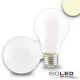 E27 LED körte, 5 W, tejszeru, meleg fehér, dimmelheto