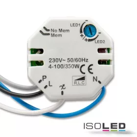   Univerzális Push dimmer, dimmelheto 230 V-os fényforrásnak / trafónak, 300 VA