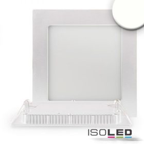   LED mélysugárzó, 15 W, szögletes, ultra lapos, fehér, semleges fehér, dimmelheto