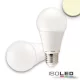 E27 LED fényforrás, 9W, G60, 270°, fehér, meleg fehér