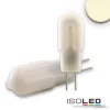 G4 LED fényforrás,  1,2W, meleg fehér