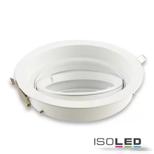 AR111 beépítheto keret, kerek, lapos, visszahúzott, billentheto