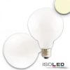 E27 LED Globe fényforrás G95, 8W, 360°, opál,meleg fehér, dimmelheto