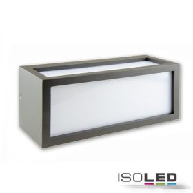   Fali lámpa, BOX-II, 1xE27, IP54, antracit, fényforrás nélkül