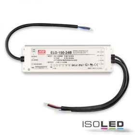   LED trafó MW ELG-150-24B 24V/DC, 0-150W, 1-10V (60-150W) dimmelheto, IP67, SELV