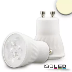 GU10 MINI LED szpot fényforrás, 4,5W, 38°, meleg fehér