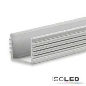   LED SURF12 BORDERLESS konstrukciós profil, eloxált alumínium,H:200 cm