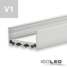   LED SURF24 FLAT konstrukciós profil, eloxált alumínium, H:200 cm