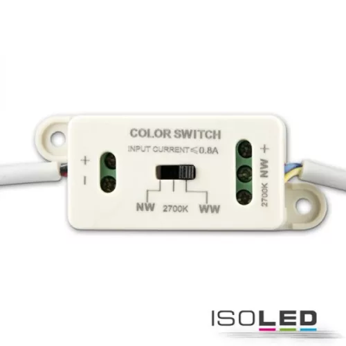 LED mélysugárzó, 8 W, ultra lapos, ColorSwitch 2600K|3100K|4000K, dimmelheto