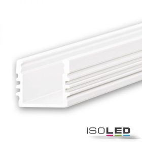   LED konstrukciós profil SURF12 alumínium fehér pofestett, RAL 9010, H: H:200 cm