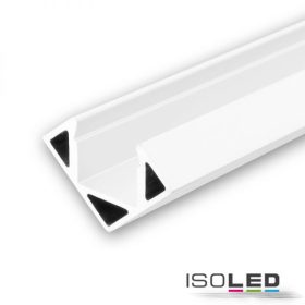   Led Corner11 Sarokprofil, Alumínium Porbevonatos, Fehér Ral 9010, 200 Cm